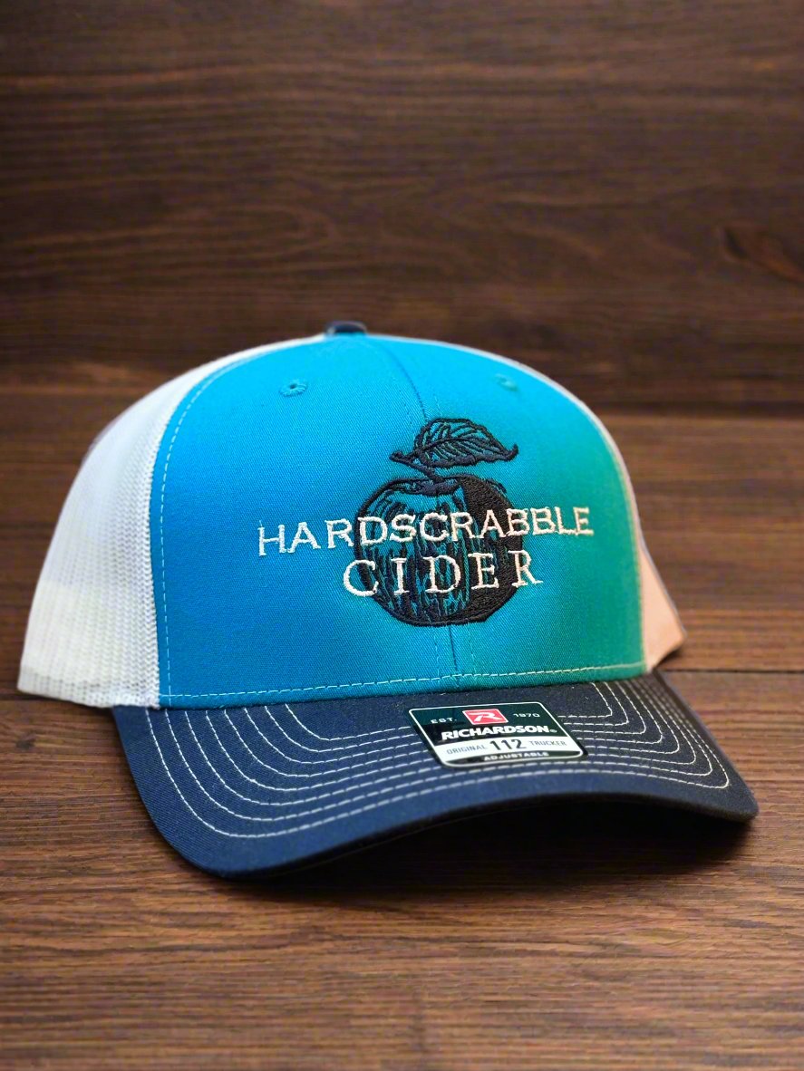 Trucker Hat - OG Logo (Aqua/White/Navy)